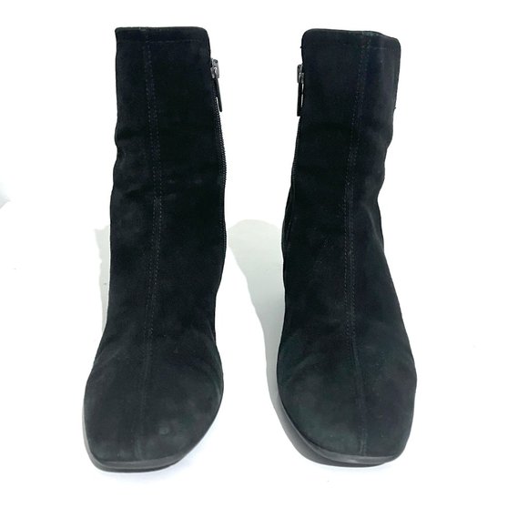 Aquatalia Suede Ankle Bootie - Picture 7 of 11